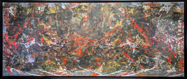 Acrylic on canvas, 200×86cm, Gagliardi Gallery catalogue no. 175