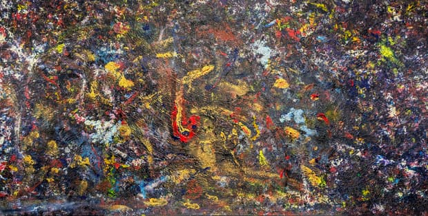 Acrylic on canvas, 180×90cm, Gagliardi Gallery catalogue no. 181