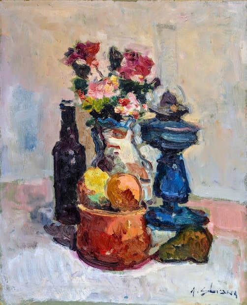 Oil on board, 51×61cm, Gagliardi Gallery catalogue no. 192