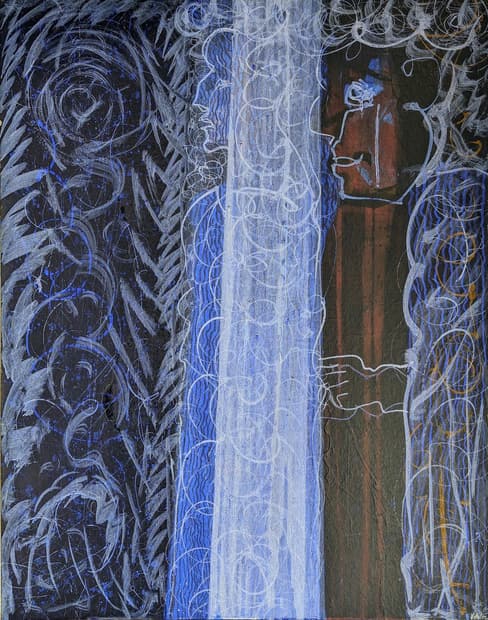 Mixed media on board, 80×102cm, Gagliardi Gallery catalogue no. 205