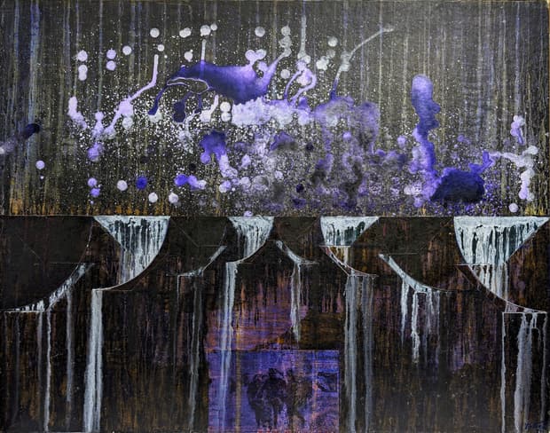 Mixed media on board, 102×80cm, Gagliardi Gallery catalogue no. 207
