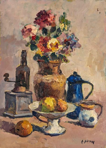 Oil on board, 50×70cm, Gagliardi Gallery catalogue no. 229