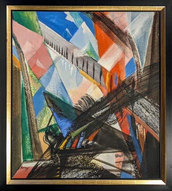 Oil on canvas, 92×102cm, Gagliardi Gallery catalogue no. 263