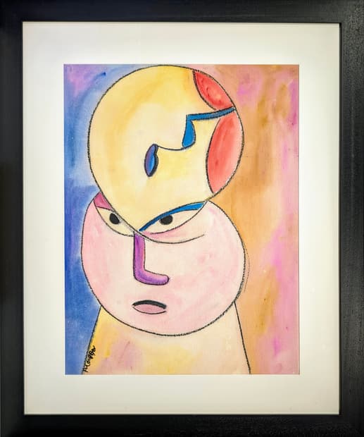 Pastel on paper, 87×106cm, Gagliardi Gallery catalogue no. 292