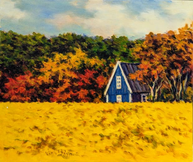 Oil on canvas, 30×26cm, Gagliardi Gallery catalogue no. 342