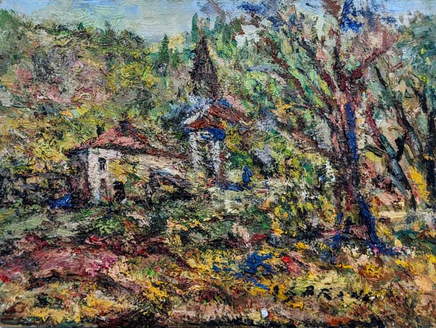 Oil on board, 41×31cm, Gagliardi Gallery catalogue no. 344