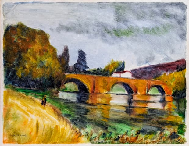 Oil on board, 46×36cm, Gagliardi Gallery catalogue no. 440
