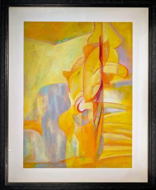 Pastel on paper, Gagliardi Gallery catalogue no. 458