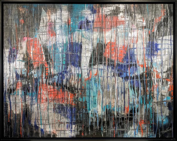 Acrylic on canvas, 151×121cm, Gagliardi Gallery catalogue no. 460