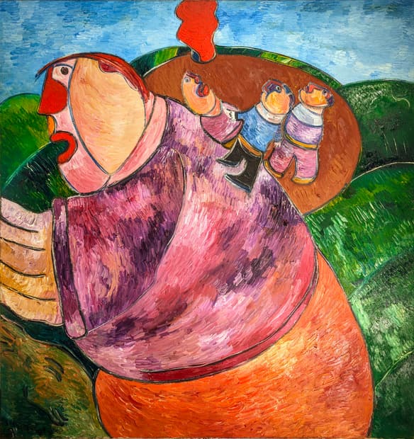 Oil on canvas, 147×157cm, Gagliardi Gallery catalogue no. 467