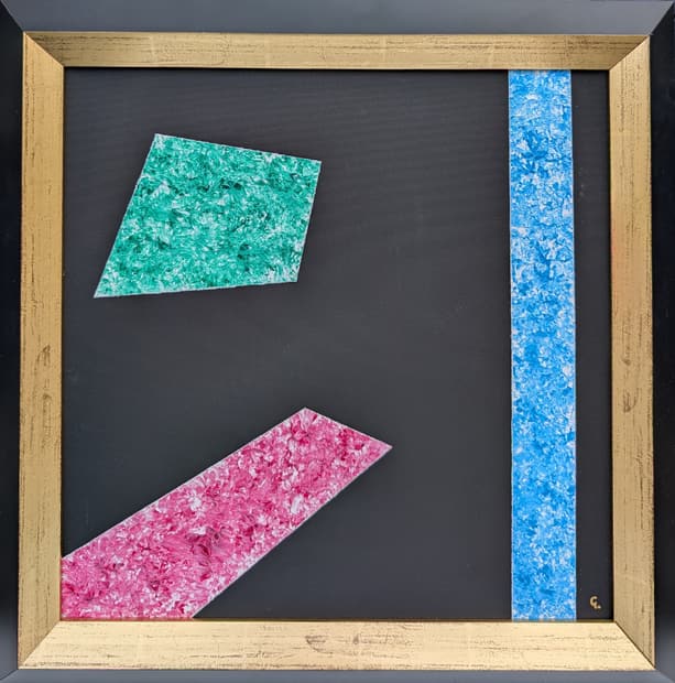 Acrylic on canvas, 49×49cm, Gagliardi Gallery catalogue no. 505