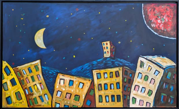 Oil on canvas, 155×95cm, Gagliardi Gallery catalogue no. 531