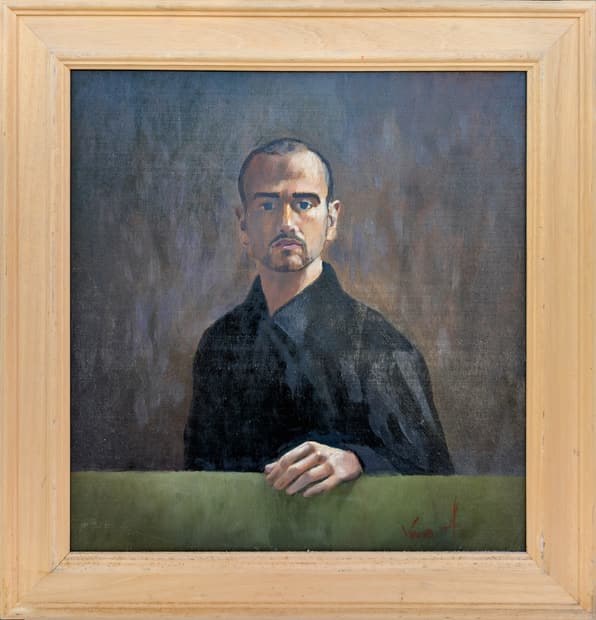 Oil on board, 61×64cm, Gagliardi Gallery catalogue no. 535