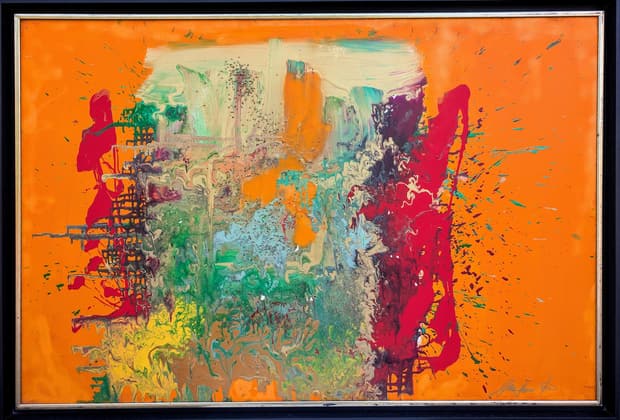 Mixed media on canvas, 158×109cm, Gagliardi Gallery catalogue no. 540