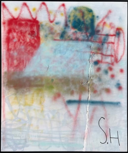 Mixed media on canvas, 224.5×189.5cm, Gagliardi Gallery catalogue no. 660