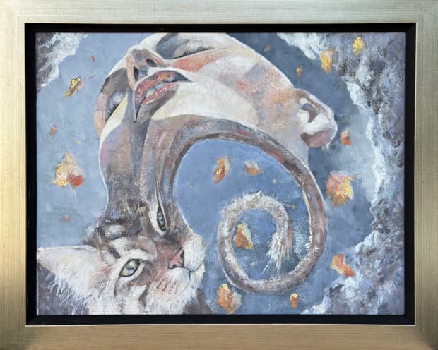 Acrylic on canvas, 104×128cm, Gagliardi Gallery catalogue no. 721