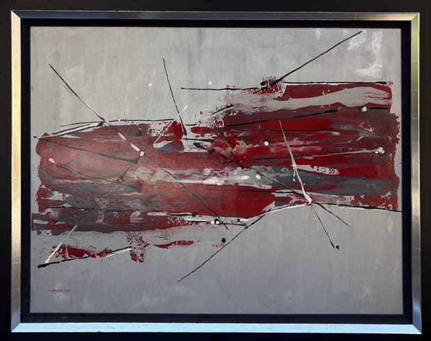 Acrylic on canvas, 101×98cm, Gagliardi Gallery catalogue no. 742