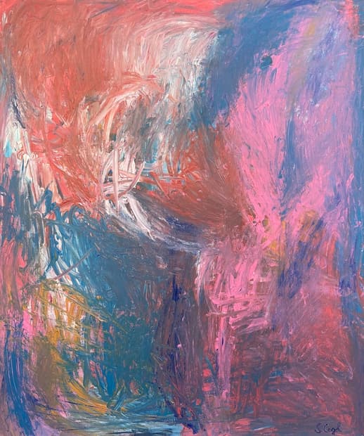 Acrylic on canvas, 120×100cm, Gagliardi Gallery catalogue no. 755