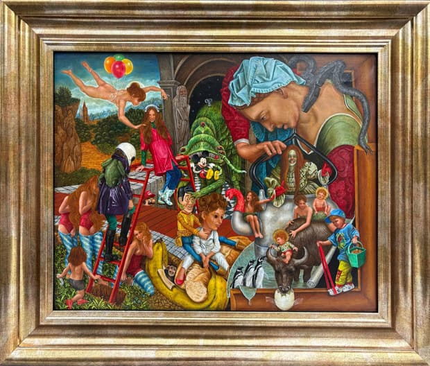 Oil on canvas, 64×53cm, Gagliardi Gallery catalogue no. 902