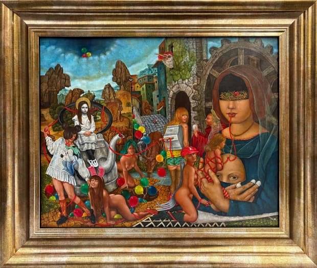 Oil on canvas, 64×53cm, Gagliardi Gallery catalogue no. 903