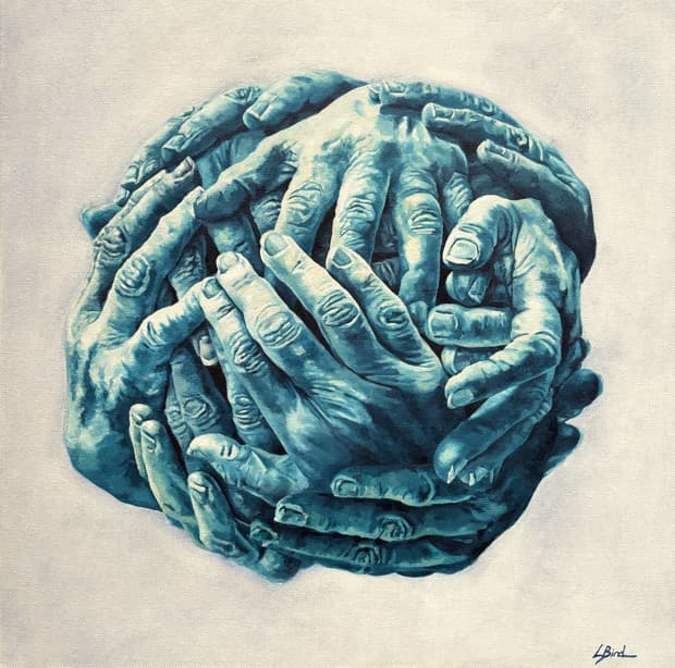 Oil on canvas, 50×50cm, Gagliardi Gallery catalogue no. 912