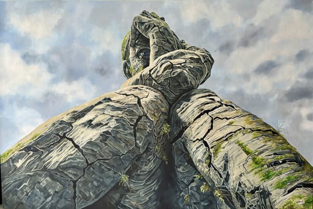 Oil on canvas, 150×100cm, Gagliardi Gallery catalogue no. 918