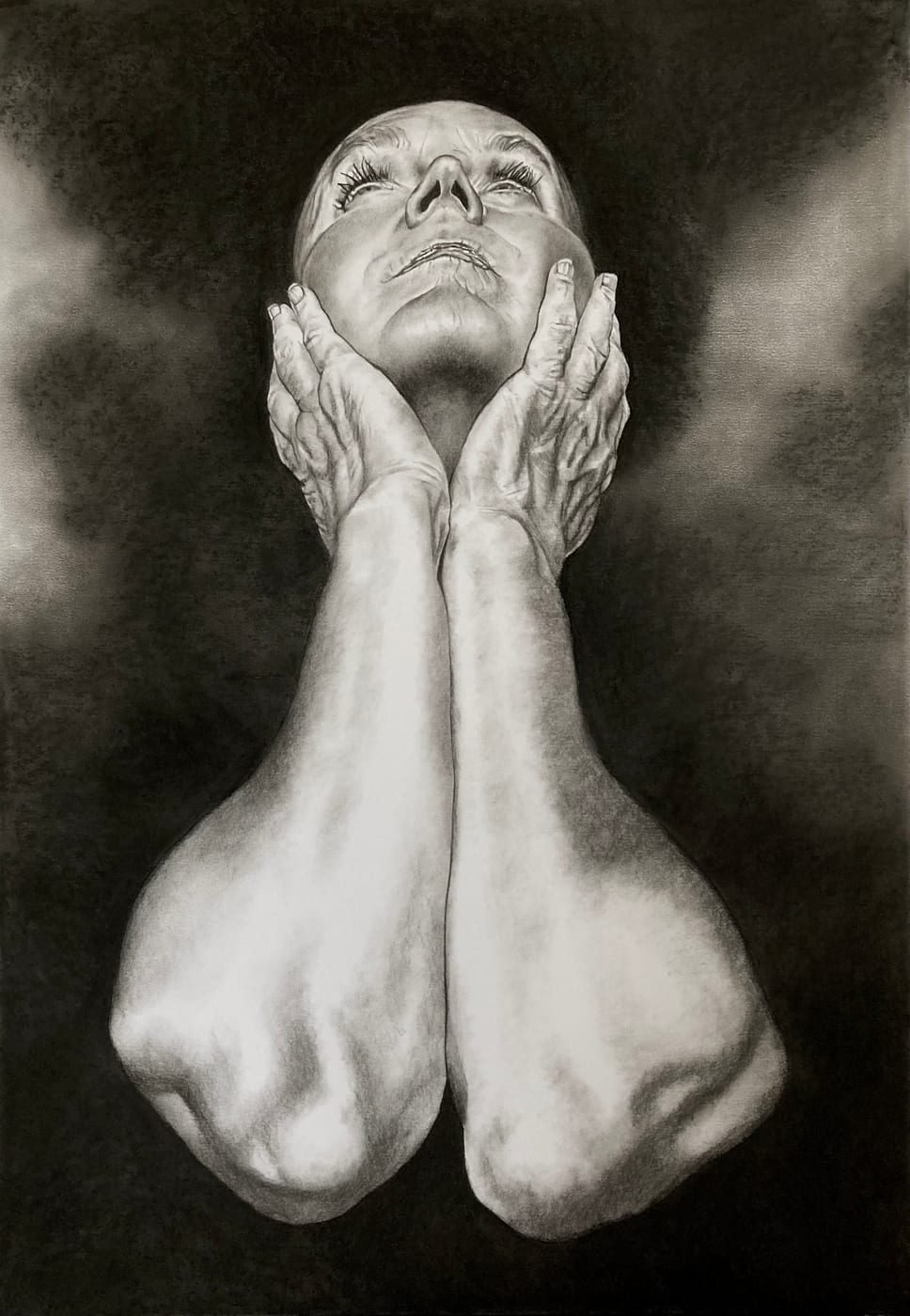 Charcoal, 55×80cm, Gagliardi Gallery catalogue no. 920